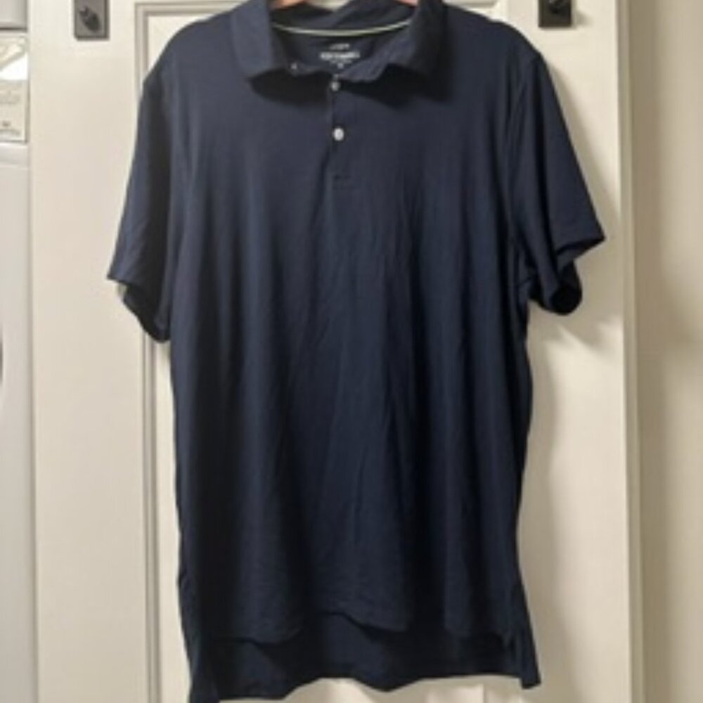 Men's J Crew Performance Polo - Size XL - Navy